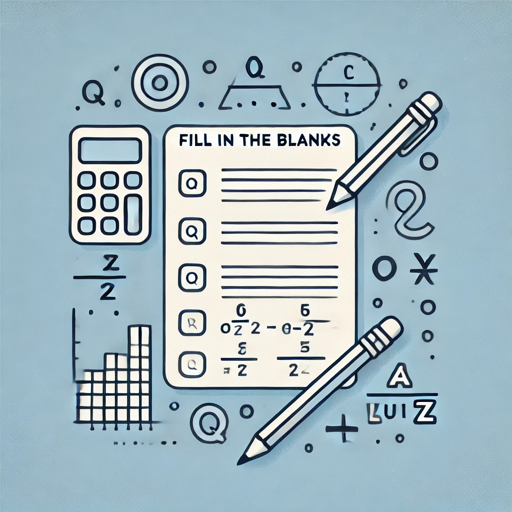 Fill in The Blanks